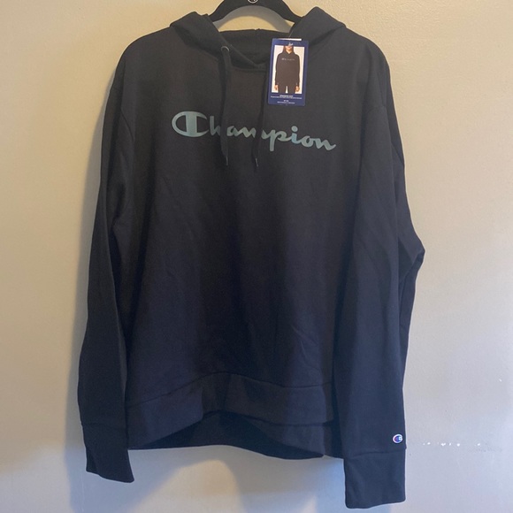 Champion Tops - 🆕 Black Women’s Champion Hoodie, Size XXL